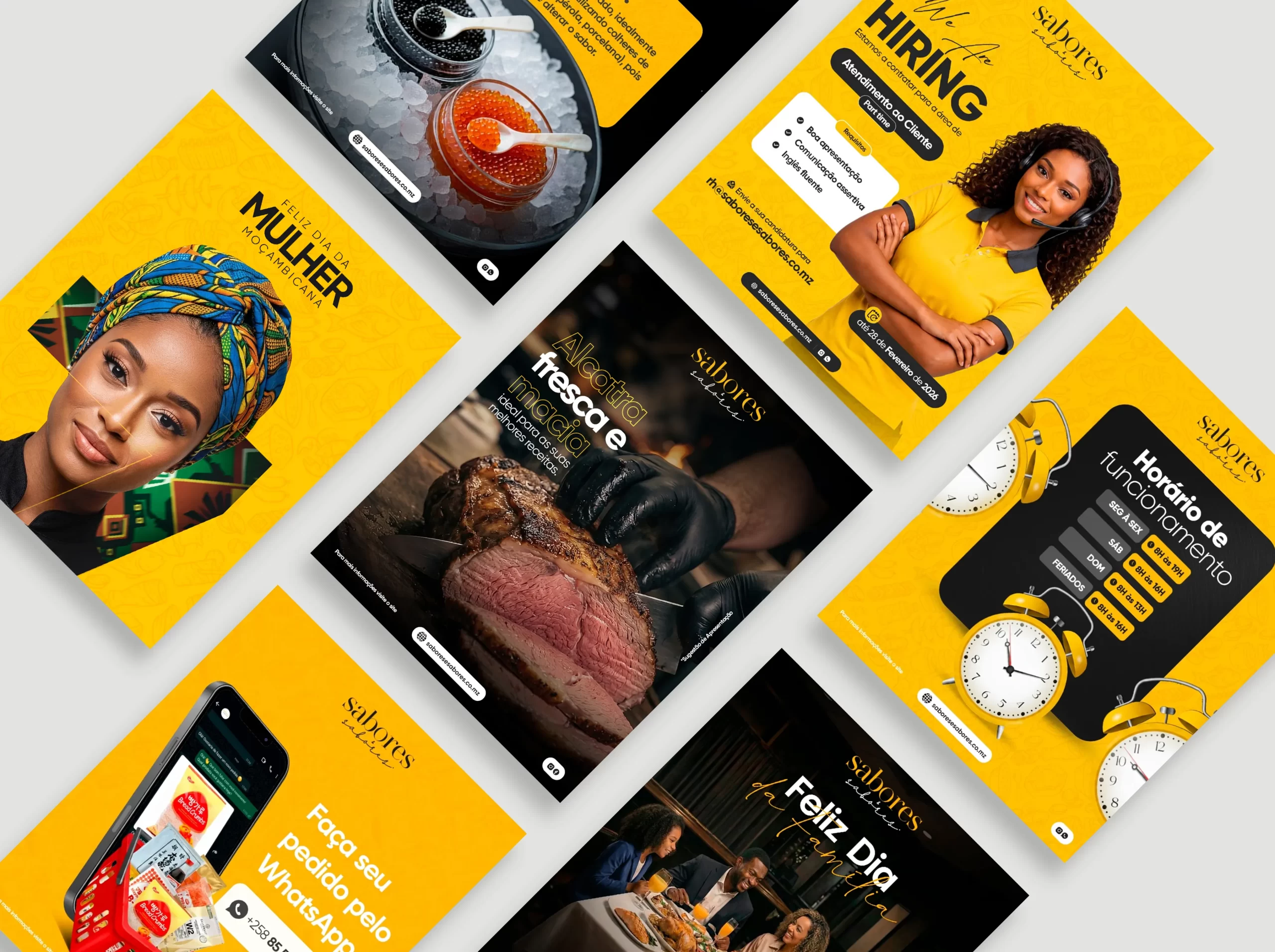 Sabores & Sabores | Social Media